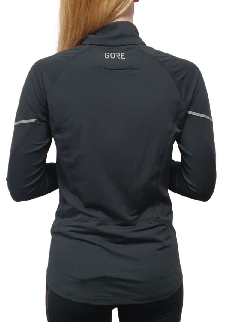 Mid Long Sleeve Zip Shirt Women