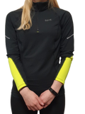 Mid Long Sleeve Zip Shirt Women