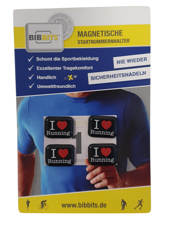 Magnetische Startnummernhalter